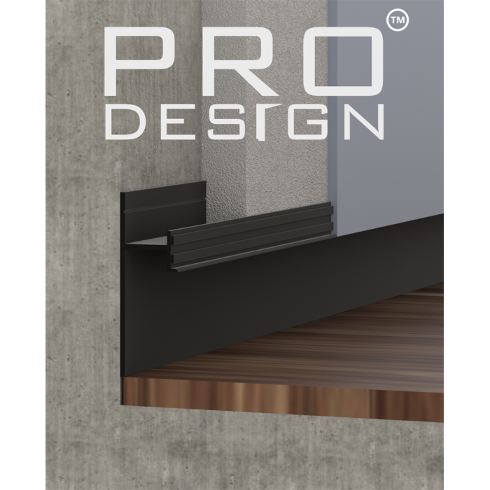 PRO DESIGN® 380 черный анодированный